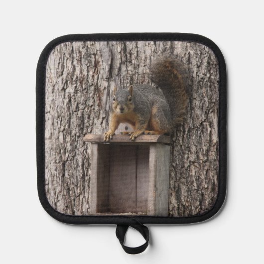 リス 鍋敷き (正面)