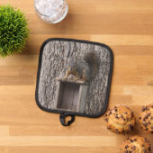 リス 鍋敷き (トップダウン)