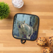 リス 鍋敷き (トップダウン)