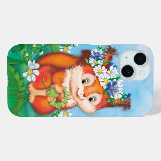リス Case-Mate iPhoneケース (裏面 (横))