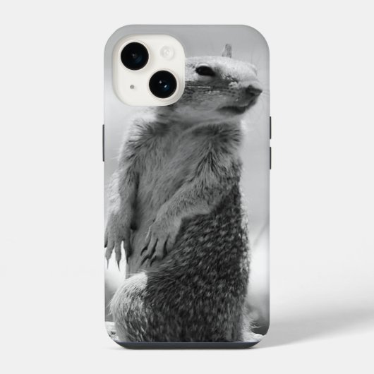 リス iPhoneケース (裏面)