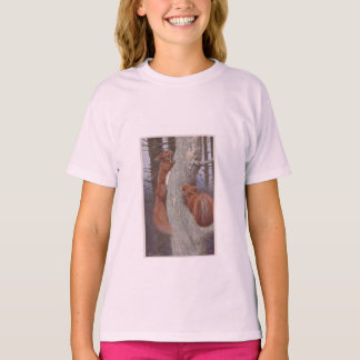 リス (Sciurus vulgaris) Tシャツ