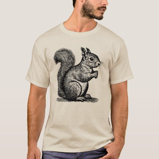 リス Tシャツ (正面)
