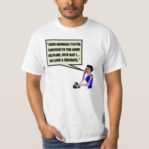 リスADHD Tシャツ