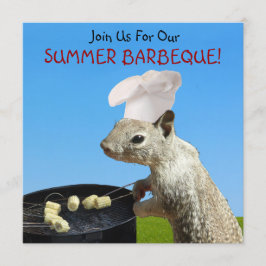 リスBBQ招待状 招待状