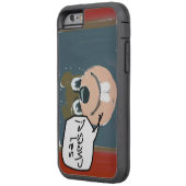 リスIphoneケースおもしろいでチーズを言う Case-Mate iPhoneケース (裏面左)