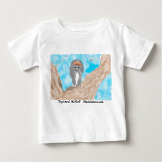 リスMcNutの幼児Tシャツ ベビーTシャツ