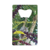 リスSeez U クレジットカード栓抜き (正面)