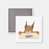 リスSUP?カスタムテキスト マグネット (正面/裏面)