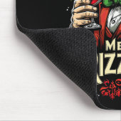 リズおもしろいマメリーサンタ・クリスマス マウスパッド (コーナー)