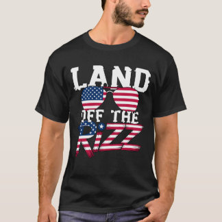 リズの国 - 面白い7月4日のデザイン Tシャツ