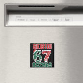 リズクリスマス67 楽しいクリスマス Gen Alpha スキビディ リズ マグネット (インサイチュ (食洗機))