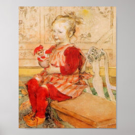 リズベスが人形を持って ポスター