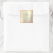 リズマンダラピンクローズメタリックフレーム スクエアシール (バッグ)