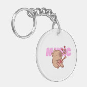 リズミカルなキャピキーチェーン キーホルダー (正面左)