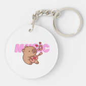 リズミカルなキャピキーチェーン キーホルダー (裏面)