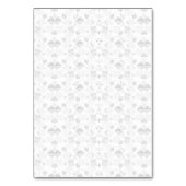 リズミカルなパターンの抽象的な表現 テーブルナンバー (裏面)