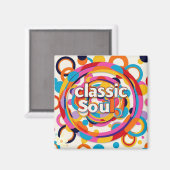 「リズミカルな反射」 マグネット (正面/裏面)