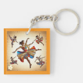 「リズミカルな魂の表現」 キーホルダー (裏面)