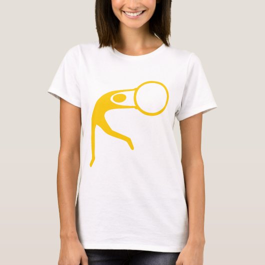 リズミカル体操姿 – 琥珀 Tシャツ (正面)