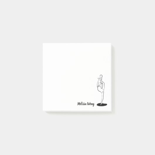 リズミカル体操 ポストイット (正面)