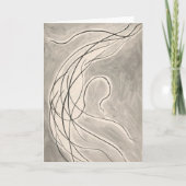 リズミカル線 | Abraham Walkowitz カード (正面)