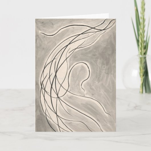 リズミカル線 | Abraham Walkowitz カード (正面)