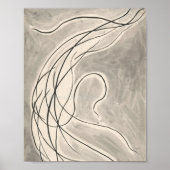 リズミカル線 | Abraham Walkowitz ポスター (正面)