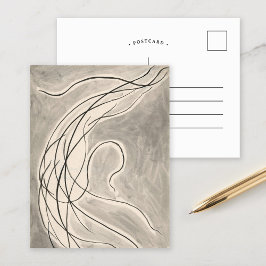 リズミカル線 | Abraham Walkowitz ポストカード