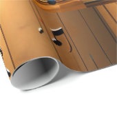 リズミカル調和：音楽踊りスタイル ラッピングペーパー (ロールコーナー)