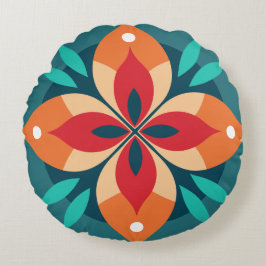 リズミカル開花 ラウンドクッション