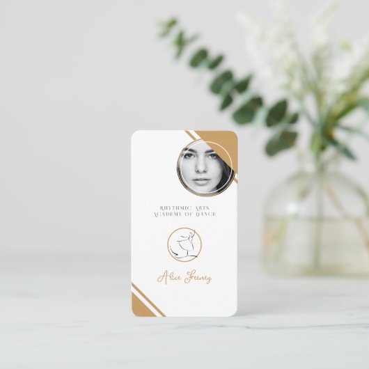 リズミカル |ダンス 名刺 (スタンド正面)
