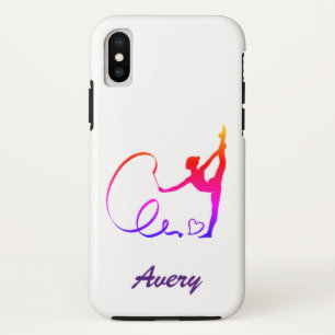 リズミック体操 レインボー iPhone XSケース
