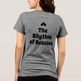 リズムある決意　意図ある生き方　Tシャツ トライブレンドＴシャツ