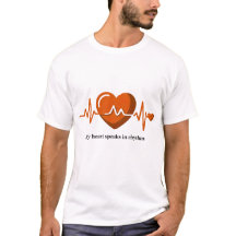 リズムで語る私の心 EKG ハートビート Tシャツ