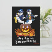 リズムとブー！ハロウィンジャズパーティー招待状 招待状 (スタンド正面)