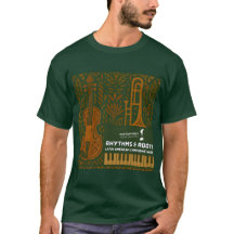 リズムとルーツ メンズTシャツ