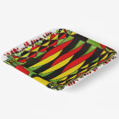 リズムの入った色のスプラッシュ ペーパープレート (傾斜あり)