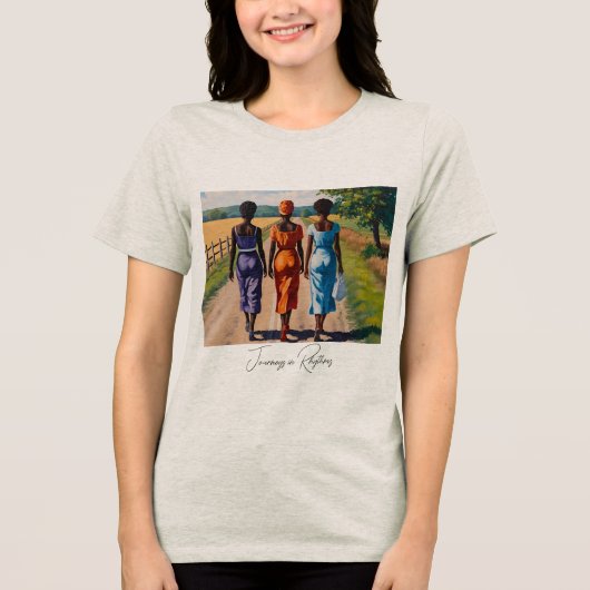 リズムの旅 トライブレンドTシャツ (正面)