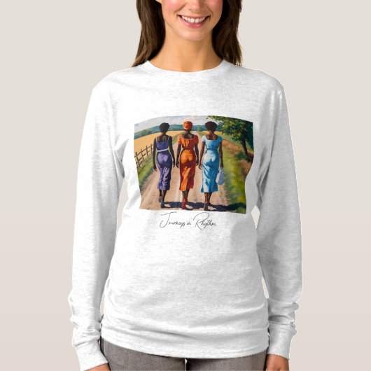 リズムの旅 Tシャツ (正面)