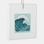 リズムの海 セラミックオーナメント (右)