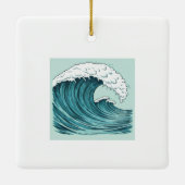 リズムの海 セラミックオーナメント (裏面)