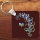 リズムハート キーホルダー (正面)