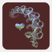 リズムハート スクエアシール (正面)