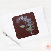 リズムハート スクエアシール (封筒)