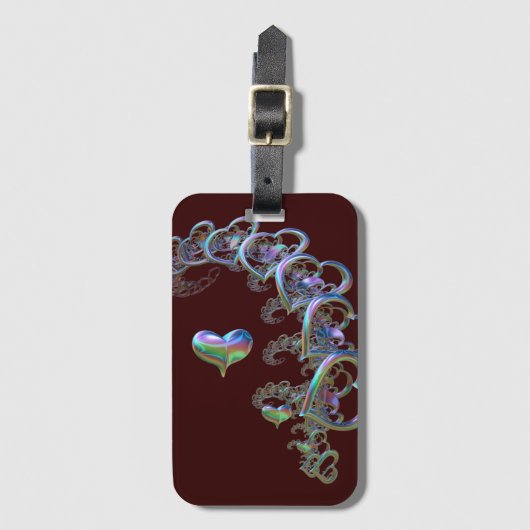 リズムハート ラゲッジタグ (正面縦)