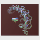 リズムハート ラッピングペーパー (フラット)