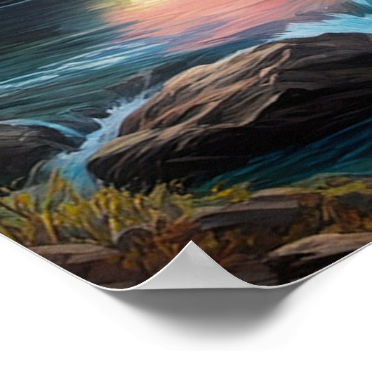 リズム自然 ポスター (角)