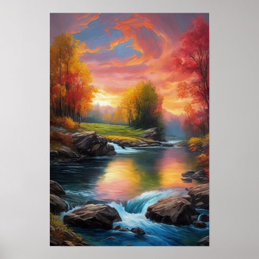 リズム自然 ポスター (正面)