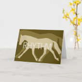 リズム5x7の挨拶状 カード (黄色い花)